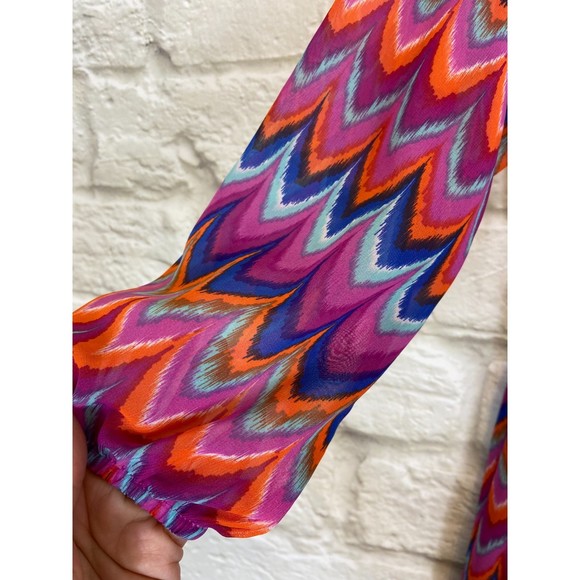 XTRAORDINARY brand Size 12 Dress Lined Dress with Sheer Overlay Pretty - Picture 5 of 10